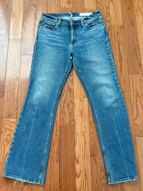 rag & bone  Peyton Midrise Bootcut Women’s Jeans in Medium Blue Wash